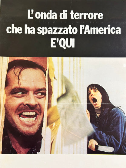 Locandina di cinema - The Shining