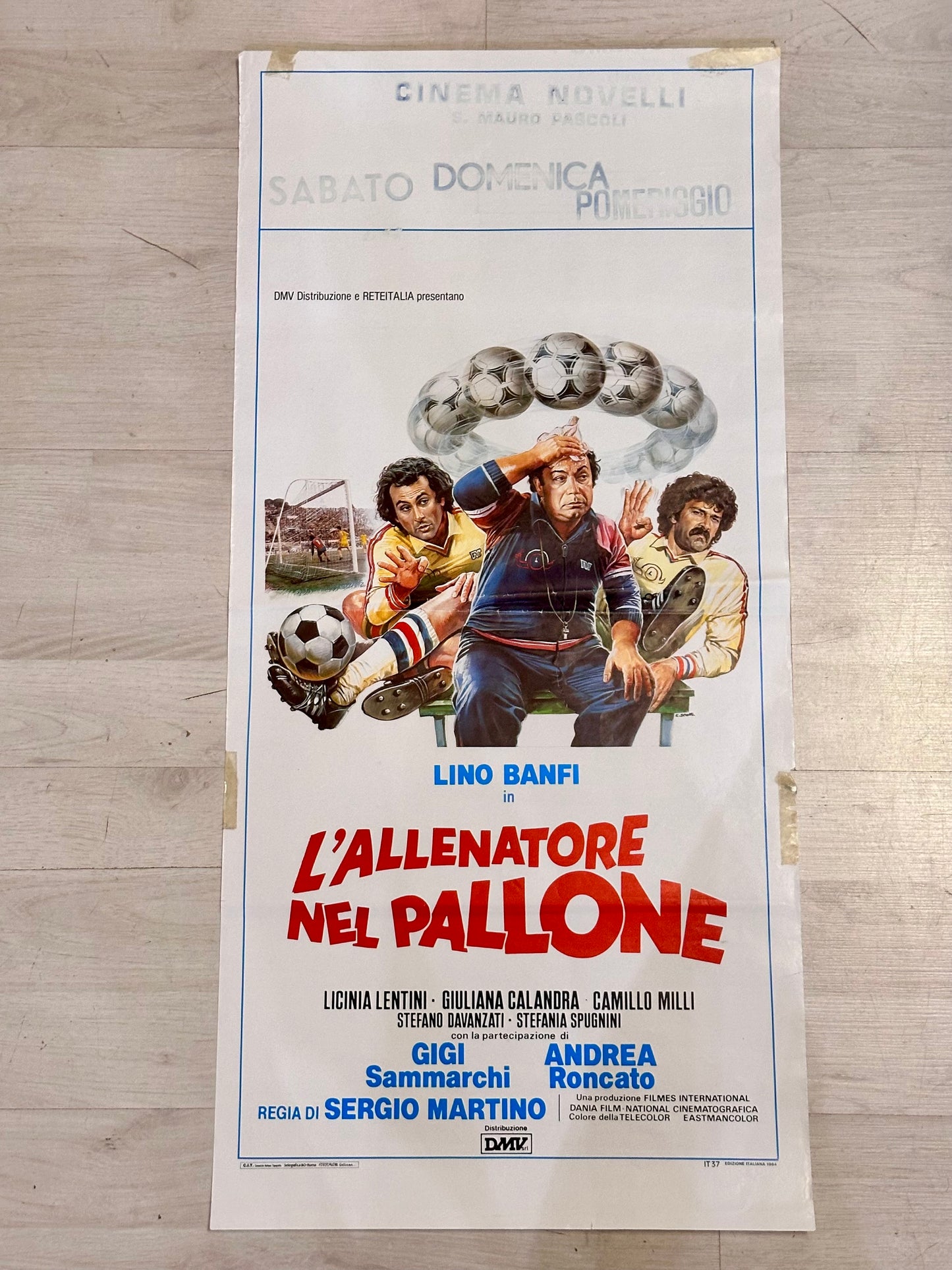 Locandina di cinema - L’allenatore nel pallone
