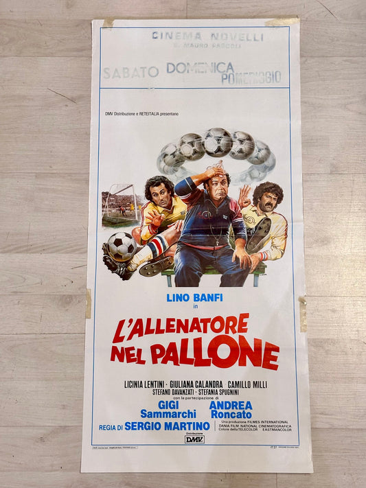 Locandina di cinema - L’allenatore nel pallone