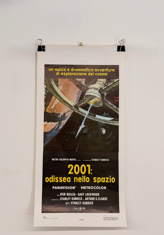 Locandina di cinema - 2001 Odisea nello spazio