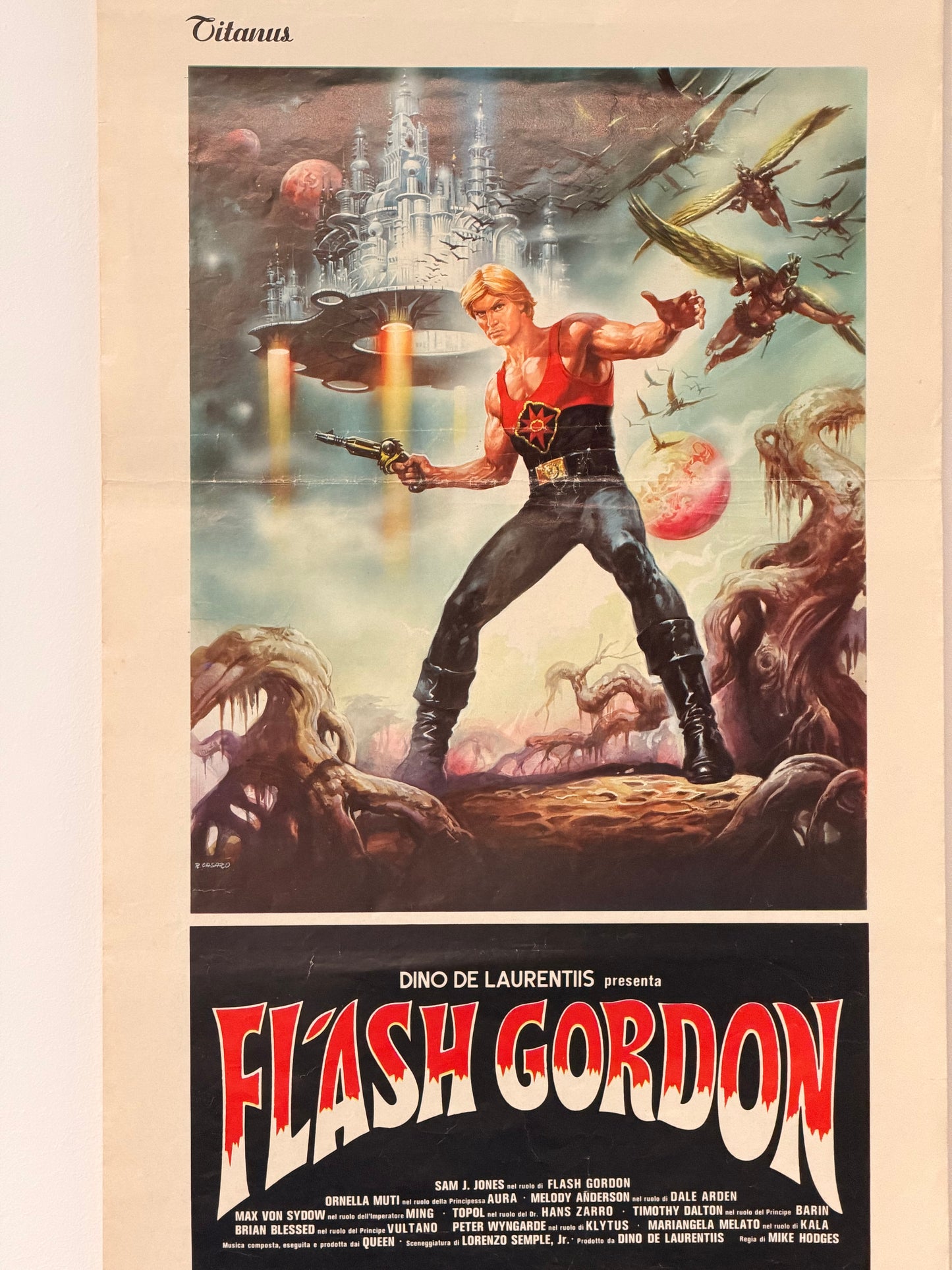 Locandina di cinema - Flash Gordon