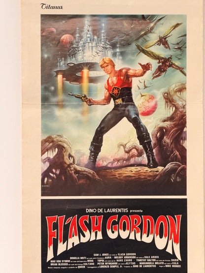 Locandina di cinema - Flash Gordon
