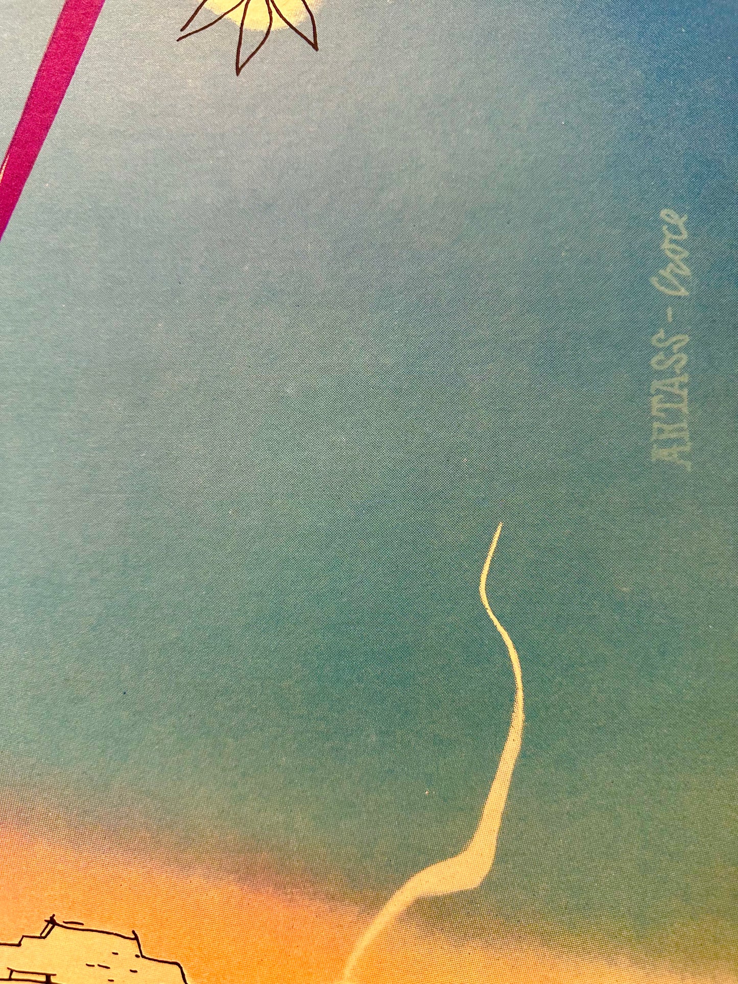 Manifesto pubblicitario originale Sicilia