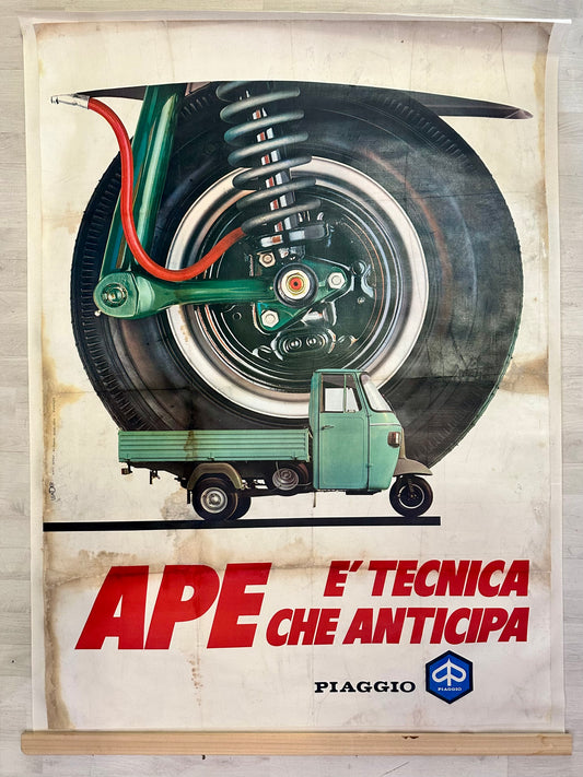 Manifesto pubblicitario originale - Piaggio
