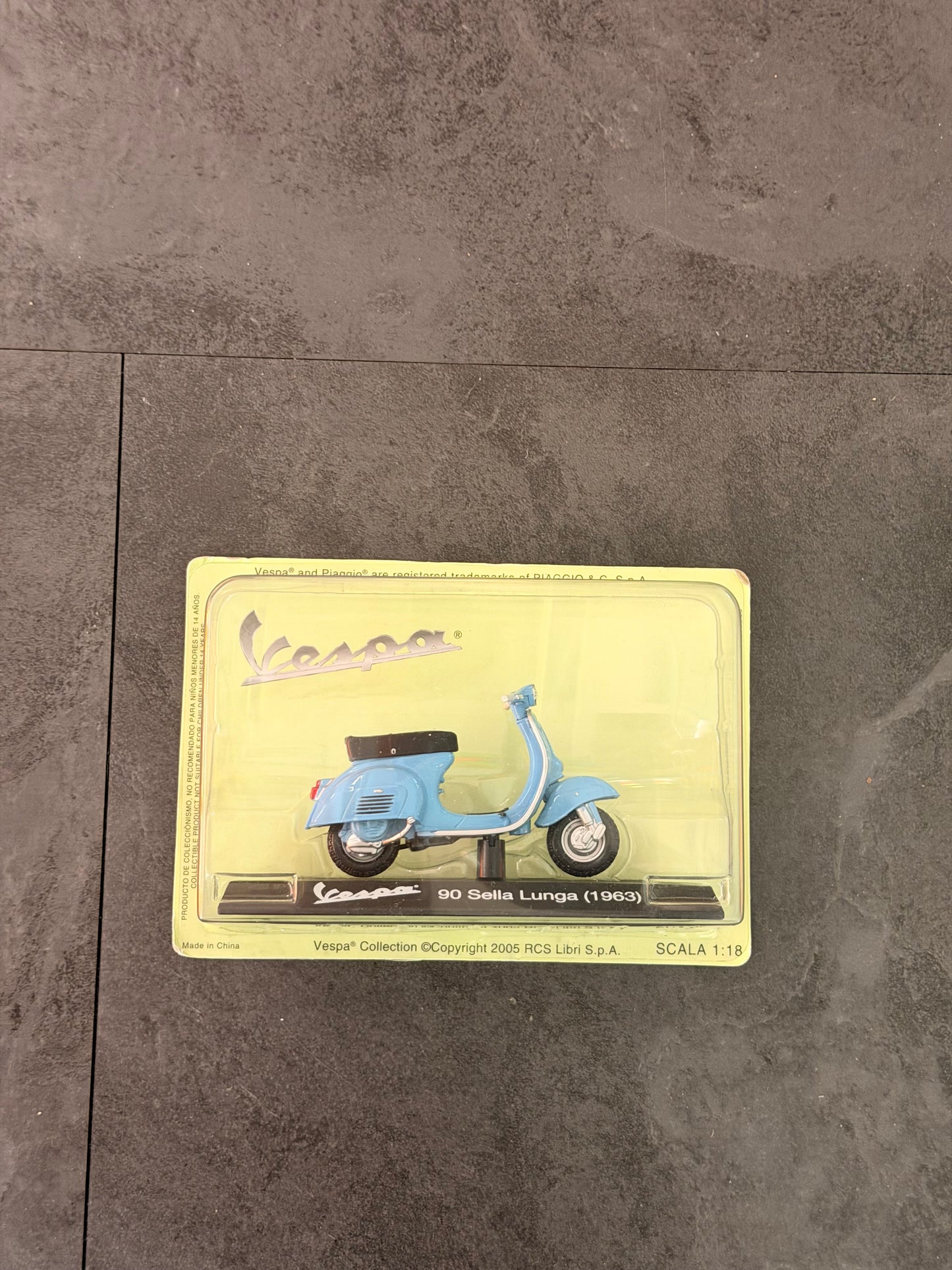 Modellino Vespa 90 Sella Lunga 1963