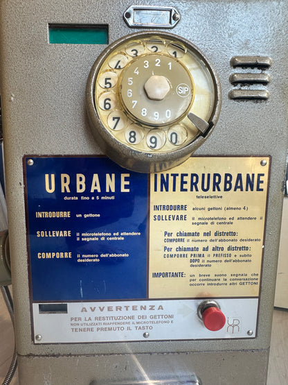 Telefono a gettoni originale