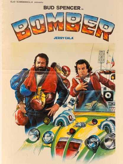 Locandina di cinema - Bomber - Bud Spencer