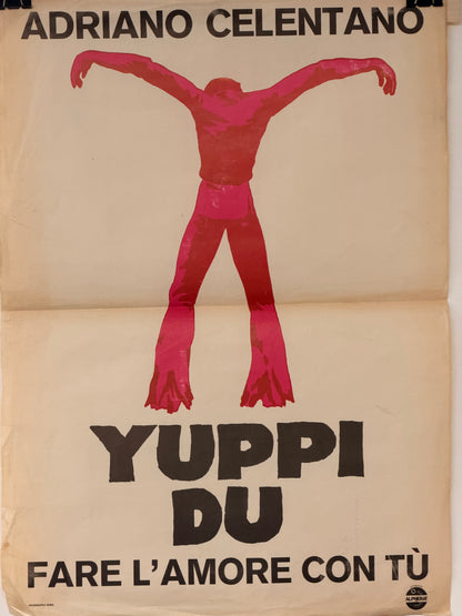 Manifesto di cinema - Yuppi du - Adriano Celentano