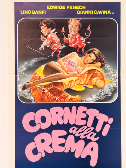 Locandina di cinema - Cornetti alla crema