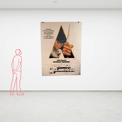 Manifesto di cinema - Arancia Meccanica (edizione Francese)