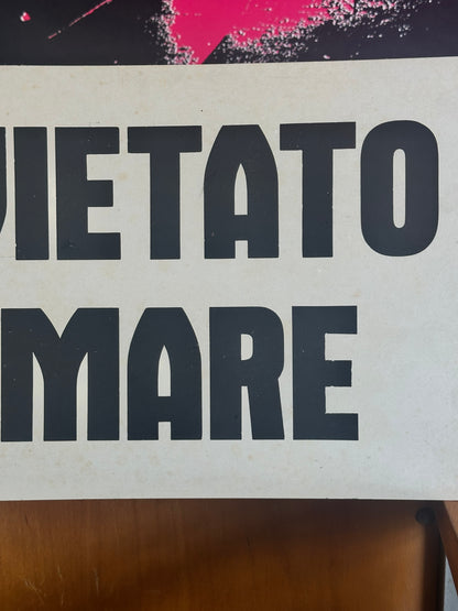 Cartonato pubblicitario - Vietato Fumare