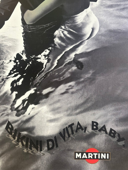 Manifesto pubblicitario originale - Martini - Bikini di Vita, Charlize Theron