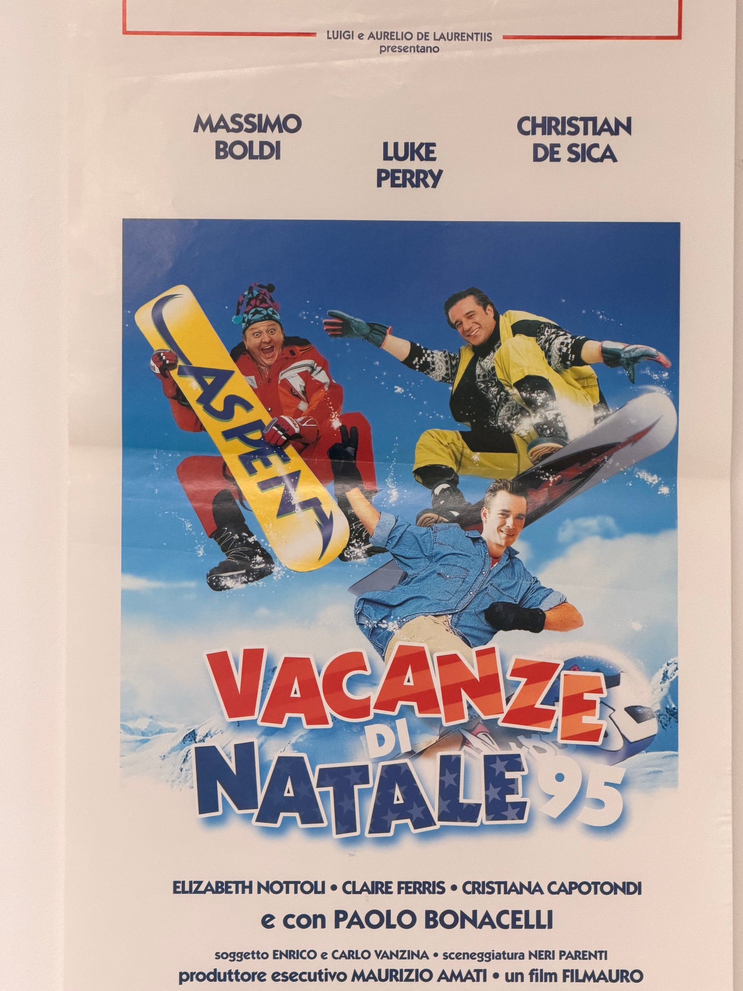 Locandina di cinema - Vacanze di natale 95