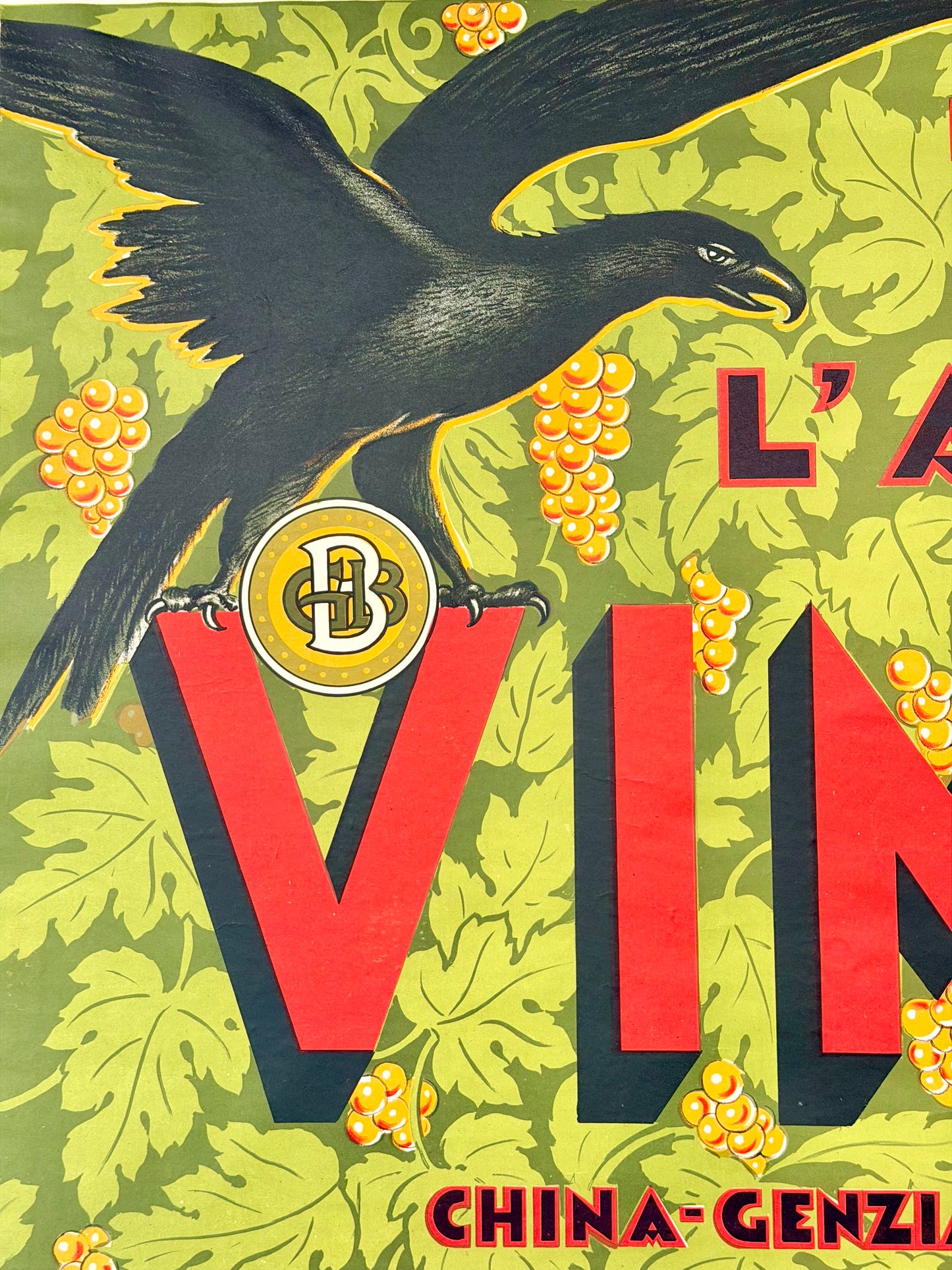 Manifesto pubblicitario originale - Vimar L’aperitivo - Casale Monferrato