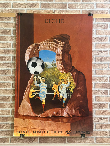 Manifesto pubblicitario originale - Mondiale Spagna 82
