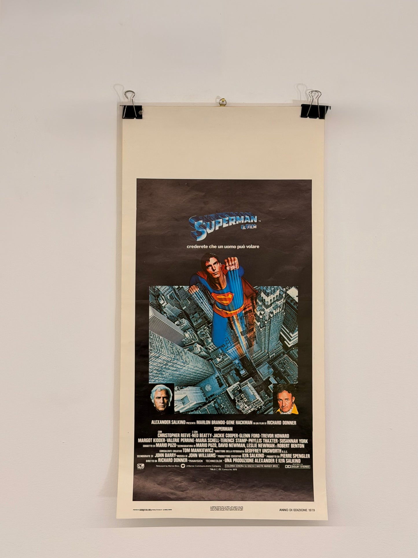 Locandina di cinema - Superman