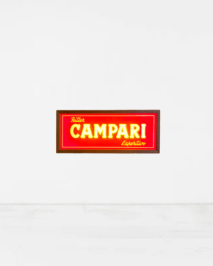 Insegna luminosa Campari