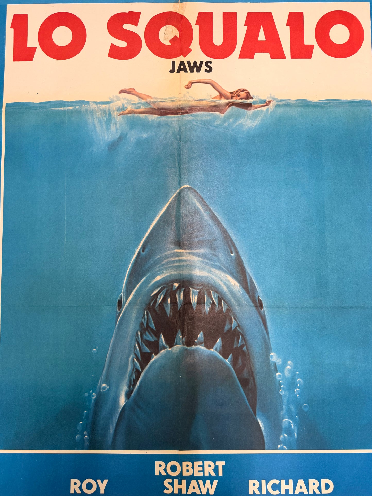 Manifesti di cinema -  Lo squalo - Steven Spielberg