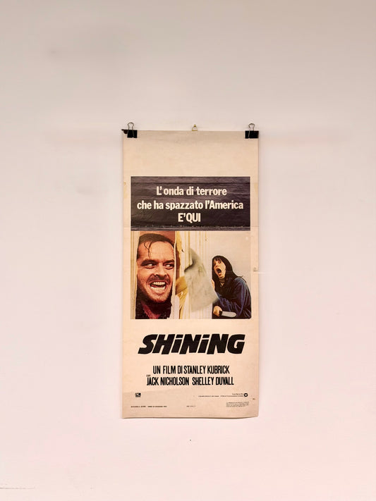 Locandina di cinema - Shining - Kubrick