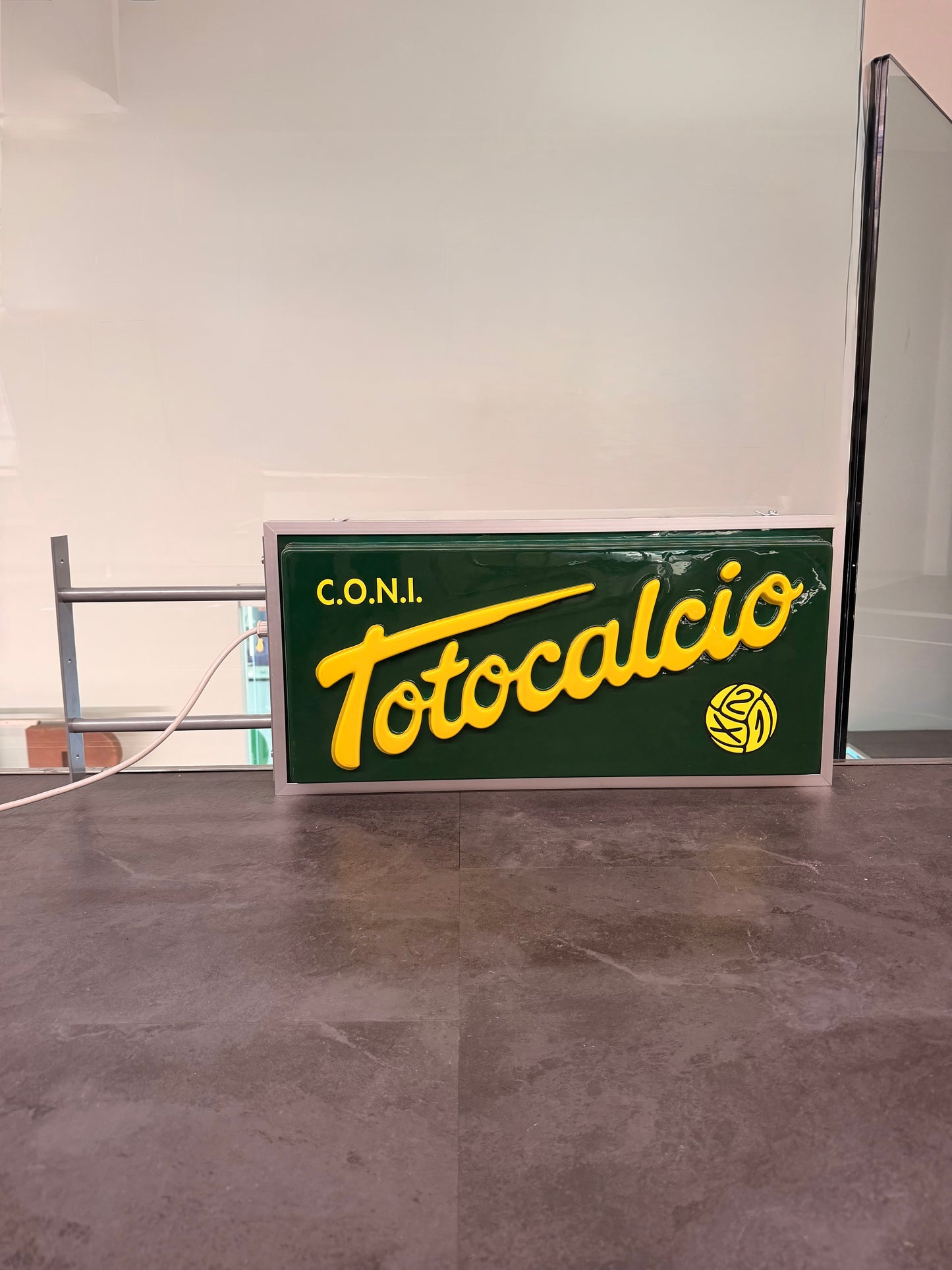Insegna termoformata Totocalcio