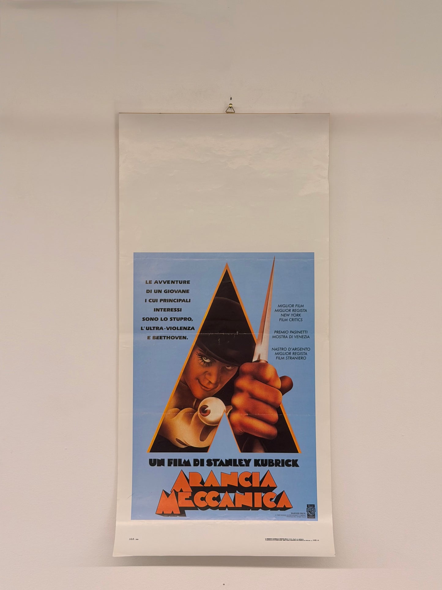 Locandina di cinema - Arancia Meccanica
