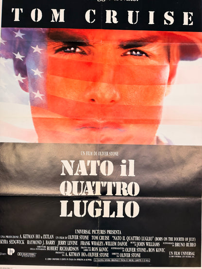 Manifesto di cinema - Nato il quattro luglio - Tom Cruise