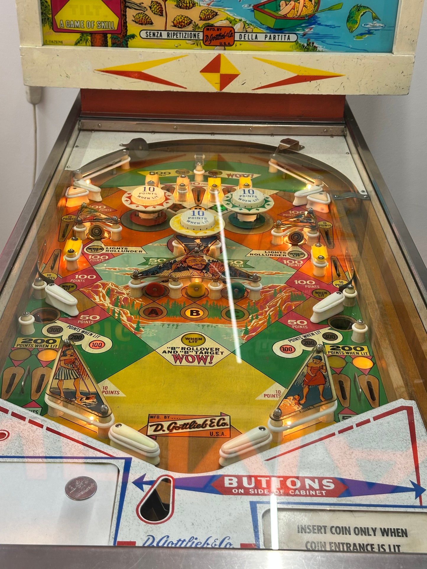 Flipper Big Jack Gottlieb USA