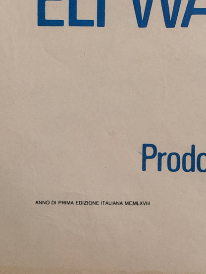 Manifesto di cinema - Arrivavano sempre al tramonto - Bud Spencer - Terence Hill