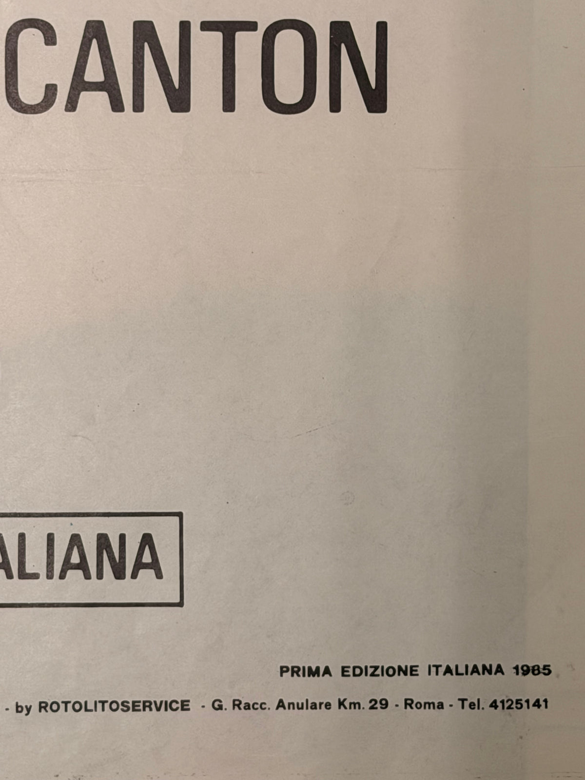 Manifesto di cinema - Ritorno al futuro