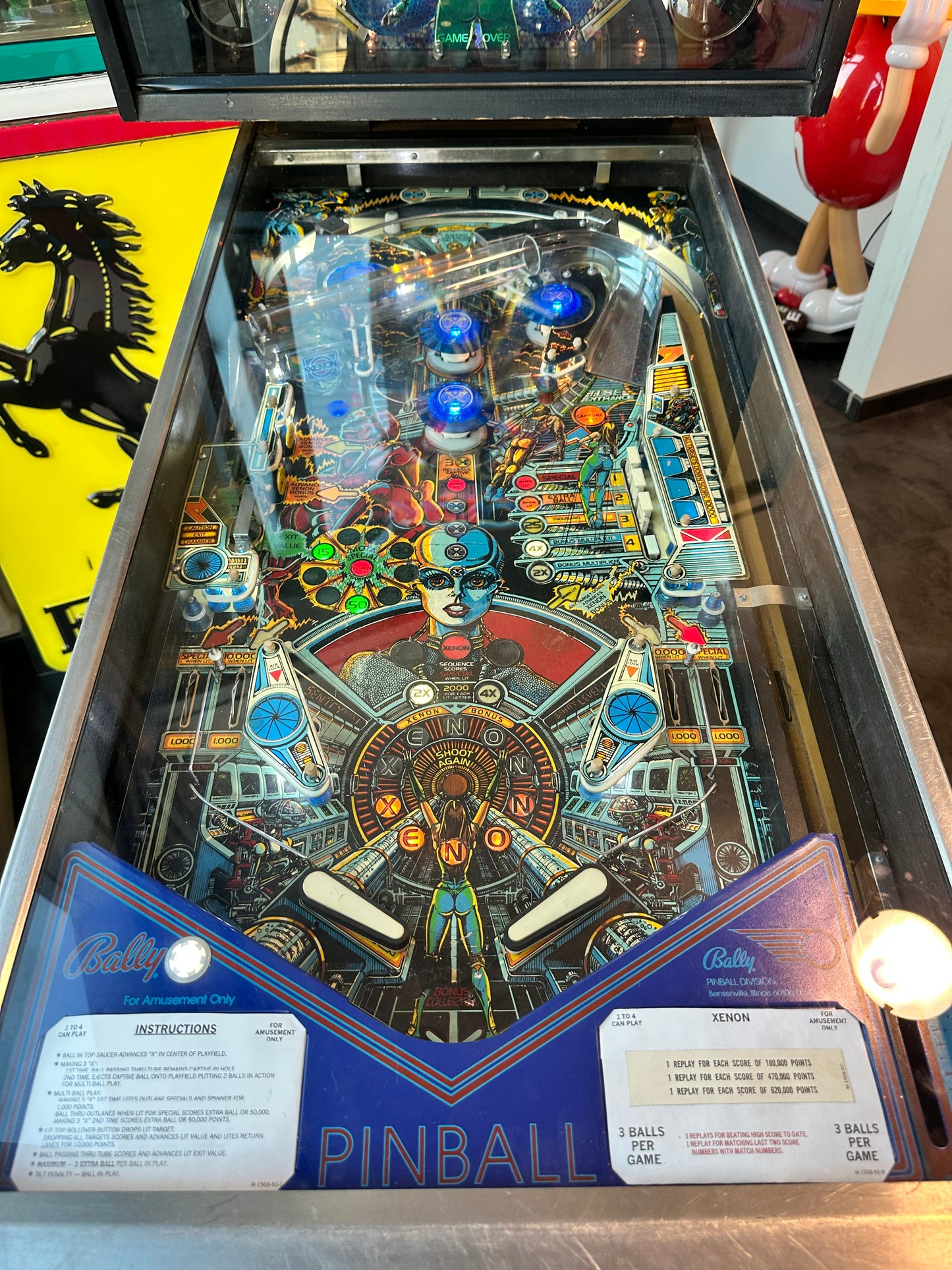 Flipper Bally Xenon anni 80