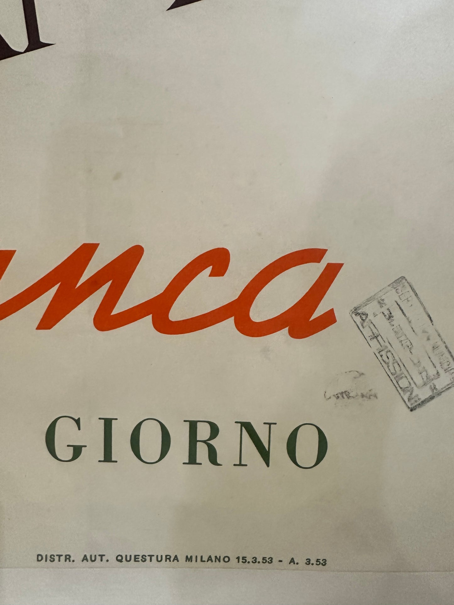 Manifesto originale pubblicitario - Kaloderma Bianca