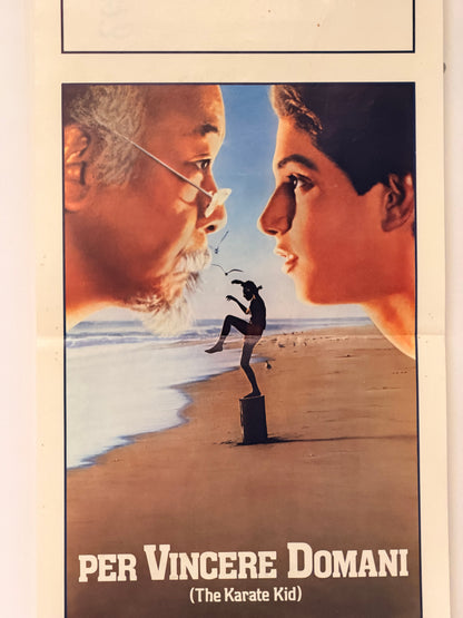 Locandina di cinema - Per Vincere Domani (Karate Kid)