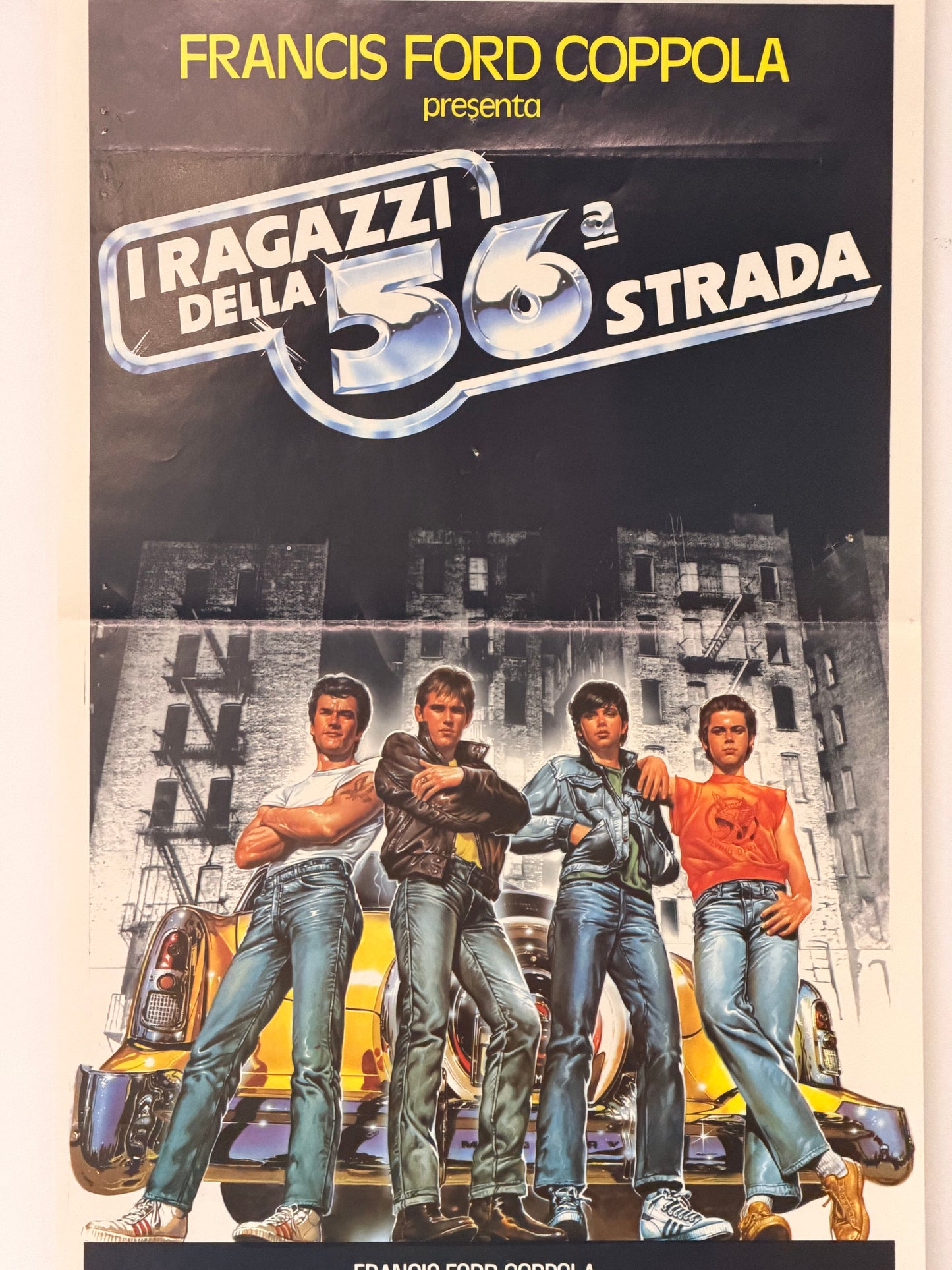 Locandina di cinema - I ragazzi della 56° strada - Francis Ford Coppola