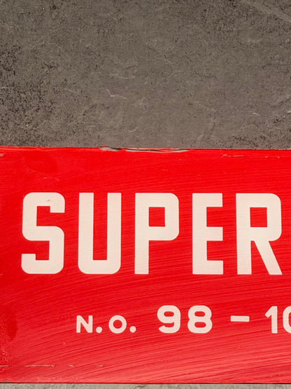 Vetrofania originale Benzina Superfina