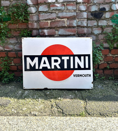 Insegna smaltata - Martini