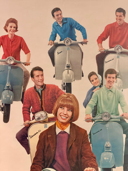 Manifesto pubblicitario originale - Vespa