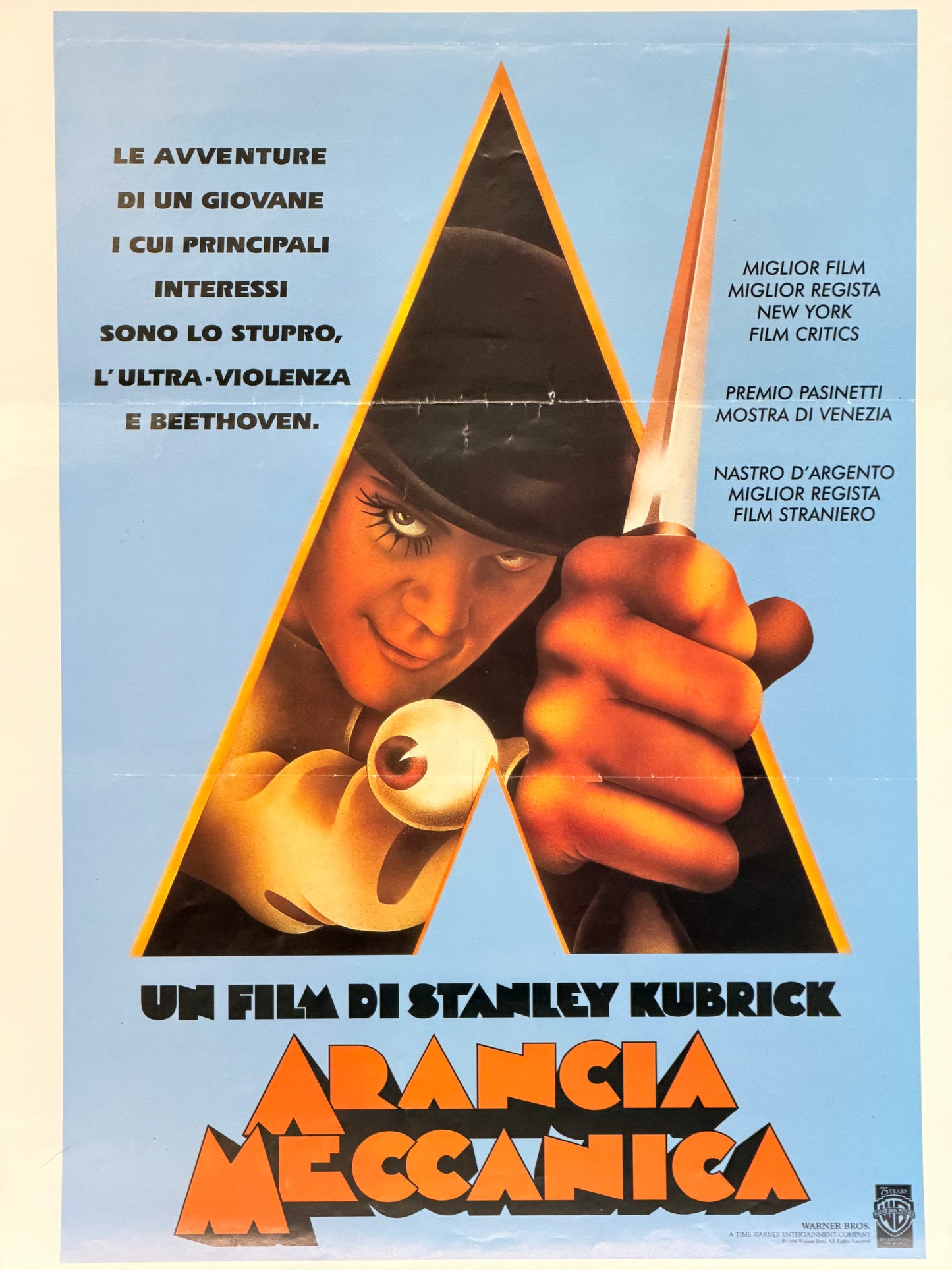 Locandina di cinema - Arancia Meccanica