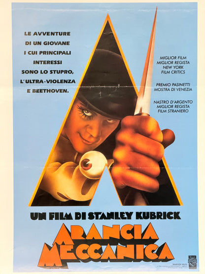Locandina di cinema - Arancia Meccanica