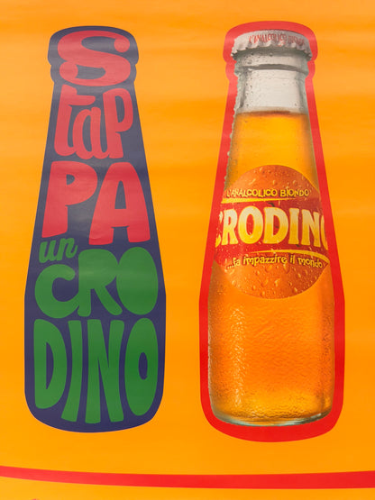 Manifesto pubblicitario originale - Crodino Aperitivo Speciale