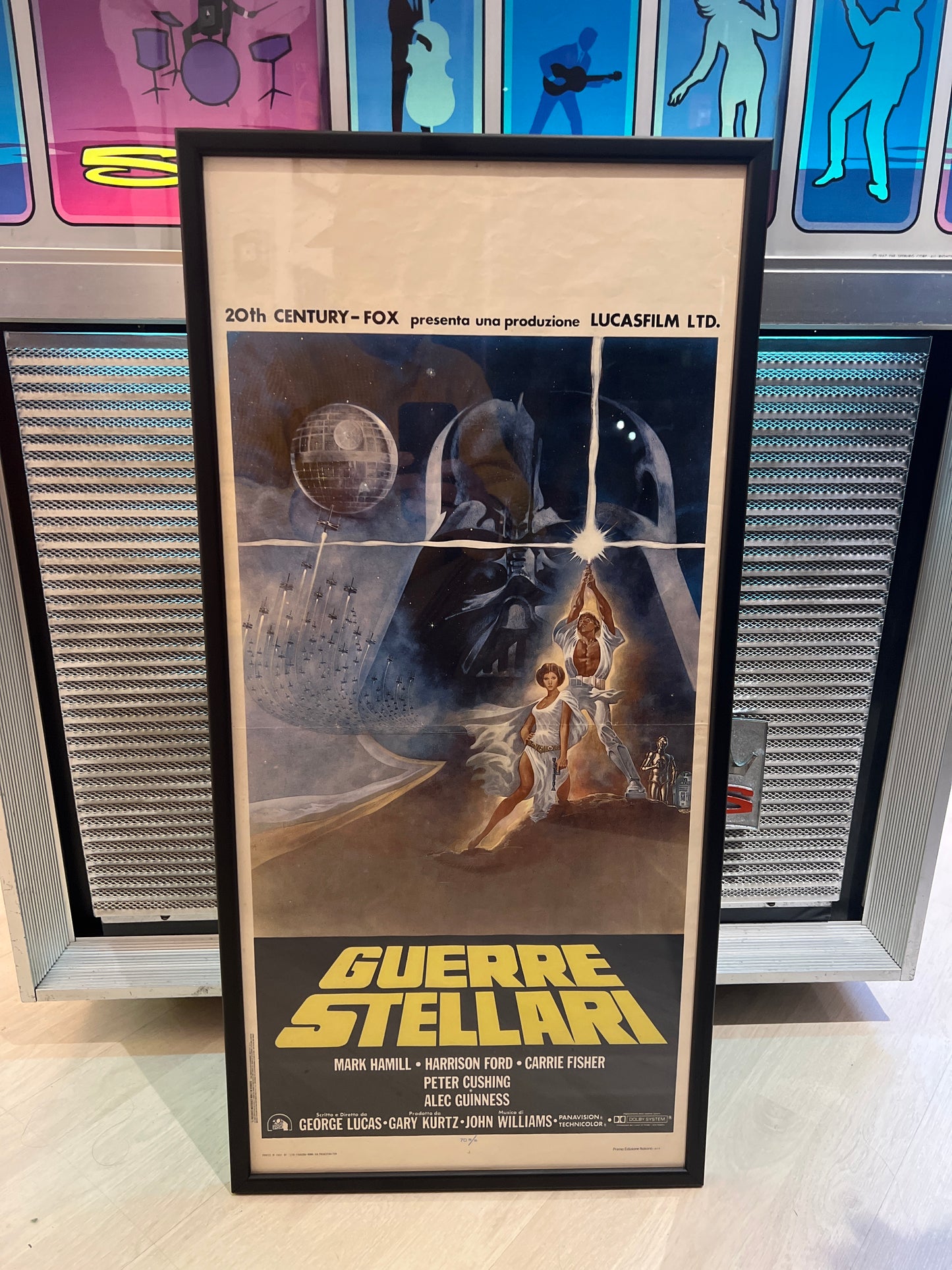 Locandina originale di cinema - Guerre Stellari Star Wars