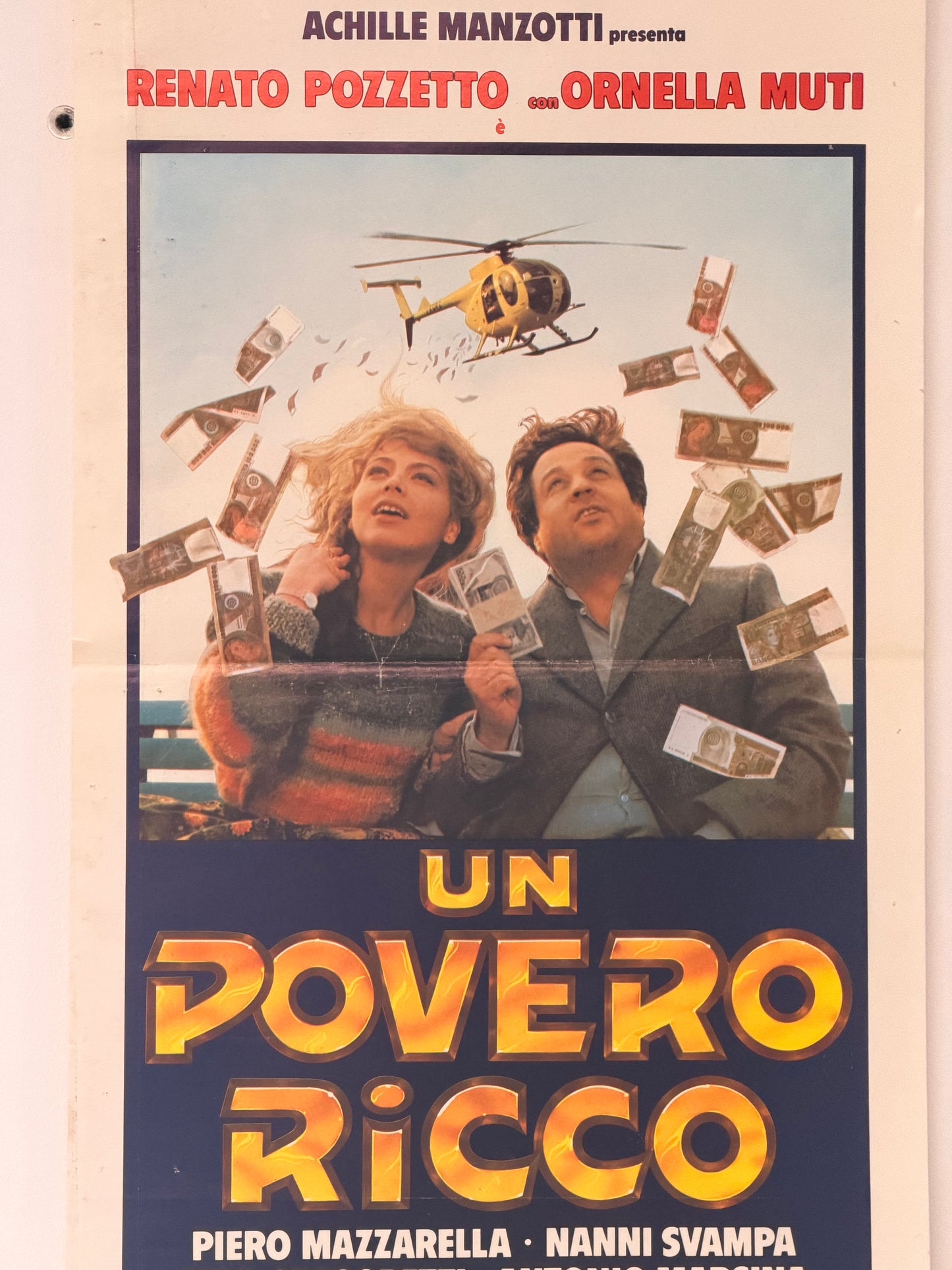 Locandina di cinema - Un povero ricco