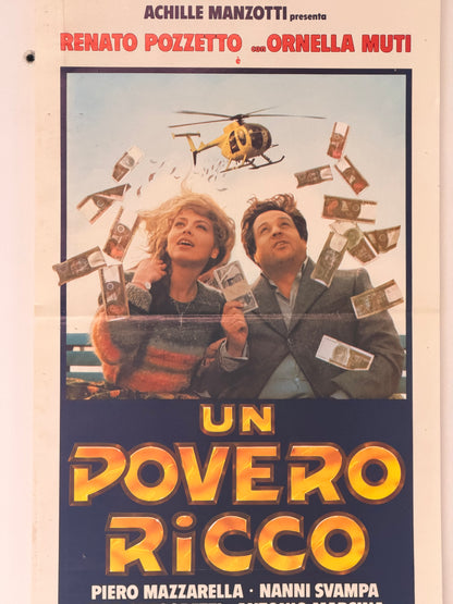 Locandina di cinema - Un povero ricco