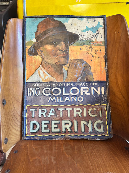 Targa pubblicitaria - Ing. Colorni Milano