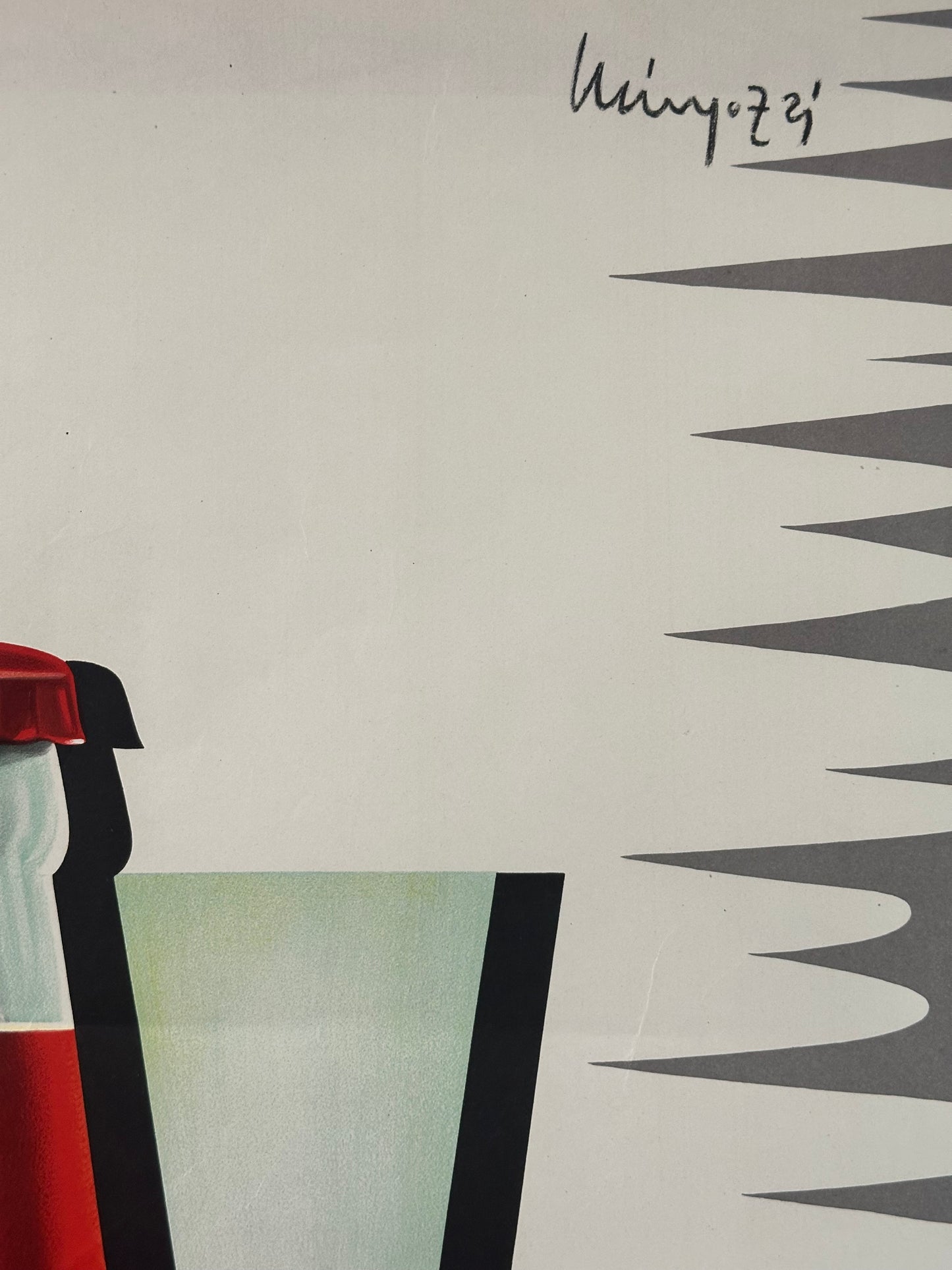 Manifesto pubblicitario originale - Campari Soda