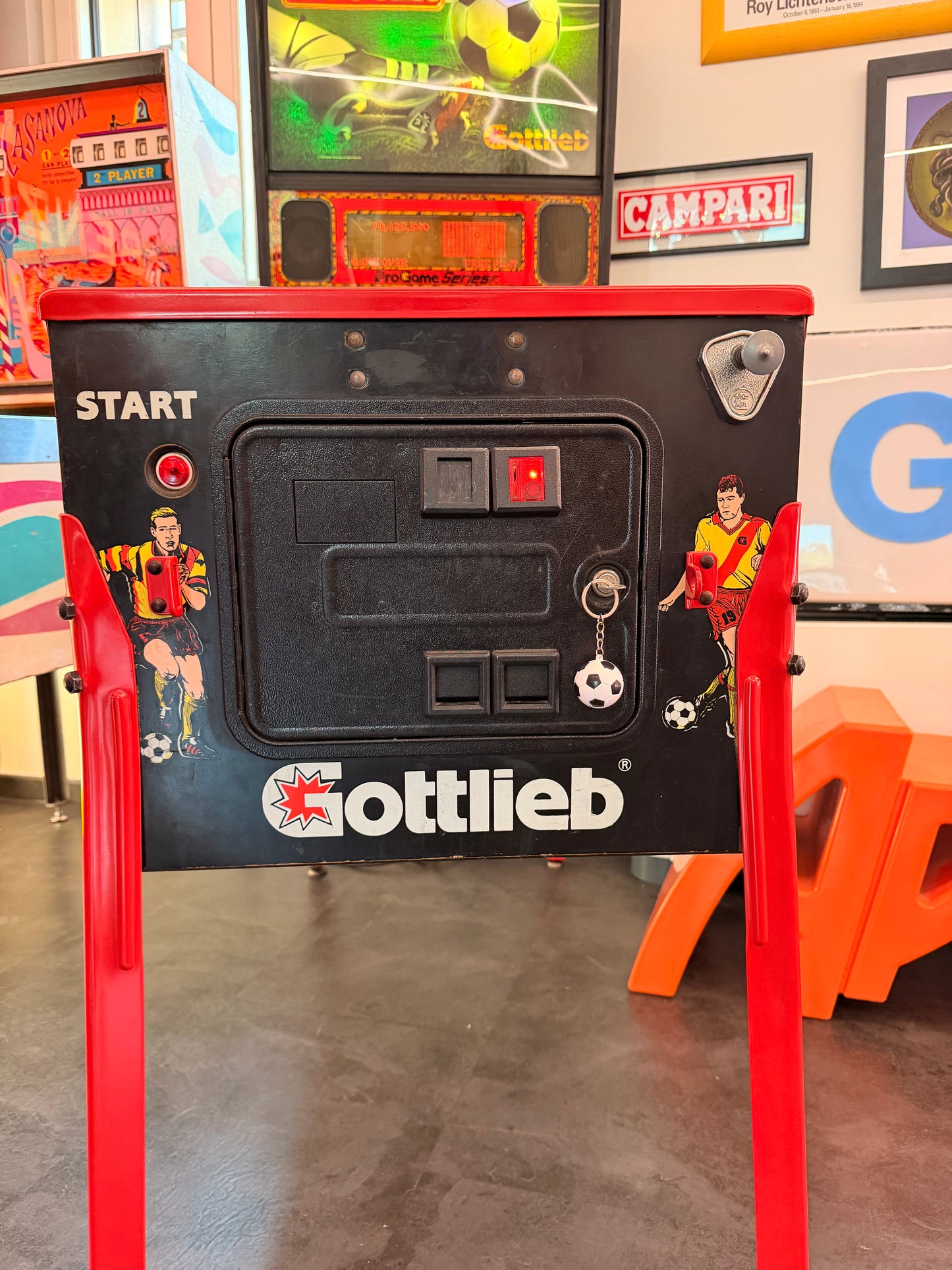 Flipper Gottlieb World Challenge Soccer