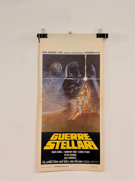 Locandina di cinema - Guerre Stellari