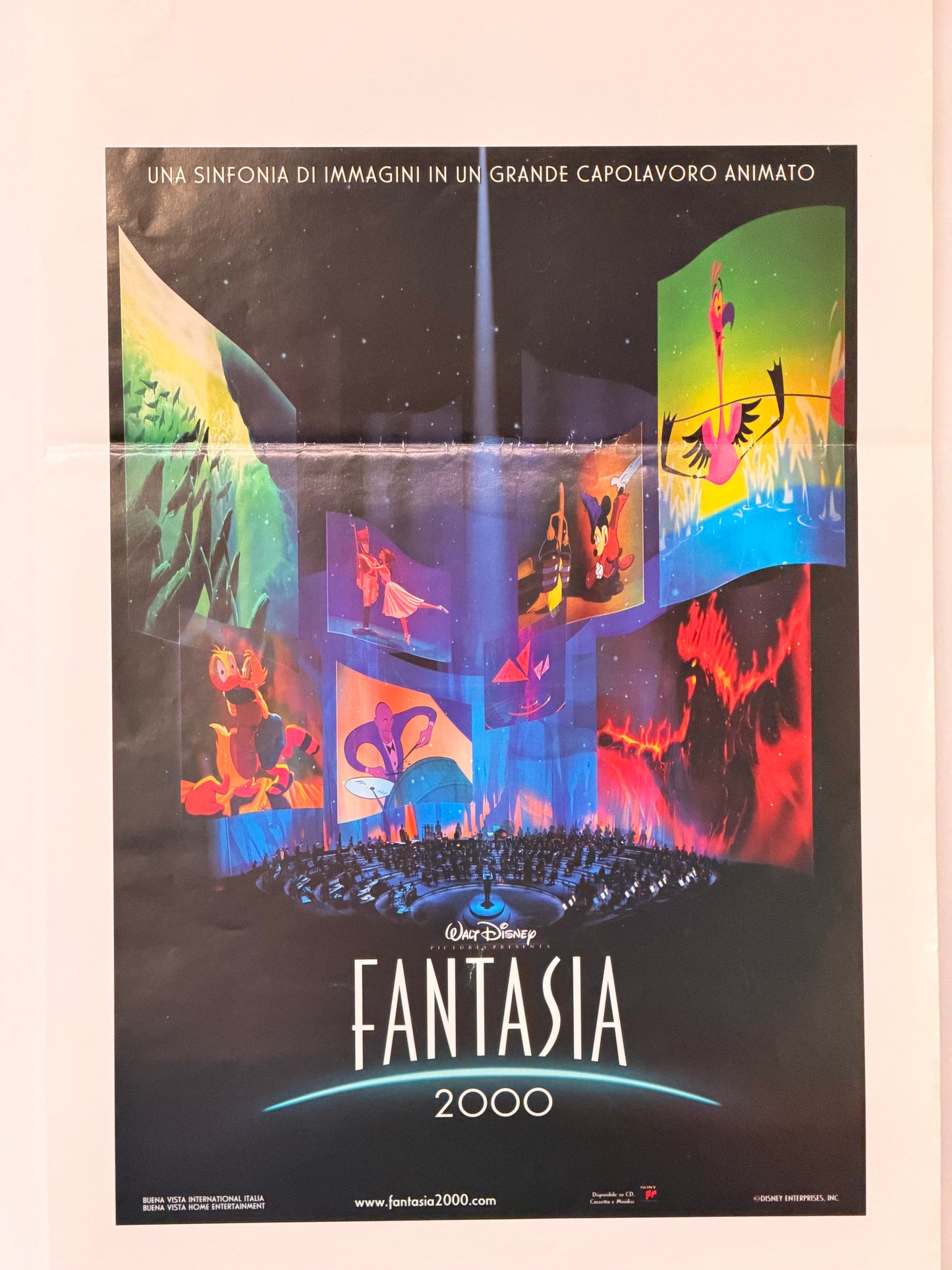 Locandina di cinema - Fantasia - Disney