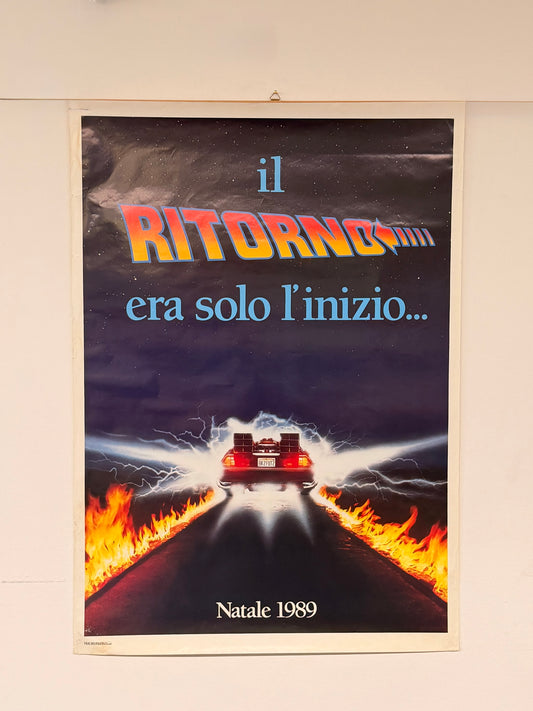 Manifesto originale di cinema - Ritorno al futuro parte II