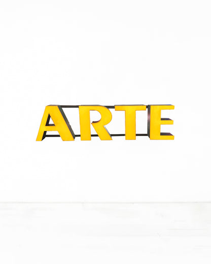 Insegna luminosa - Arte’70