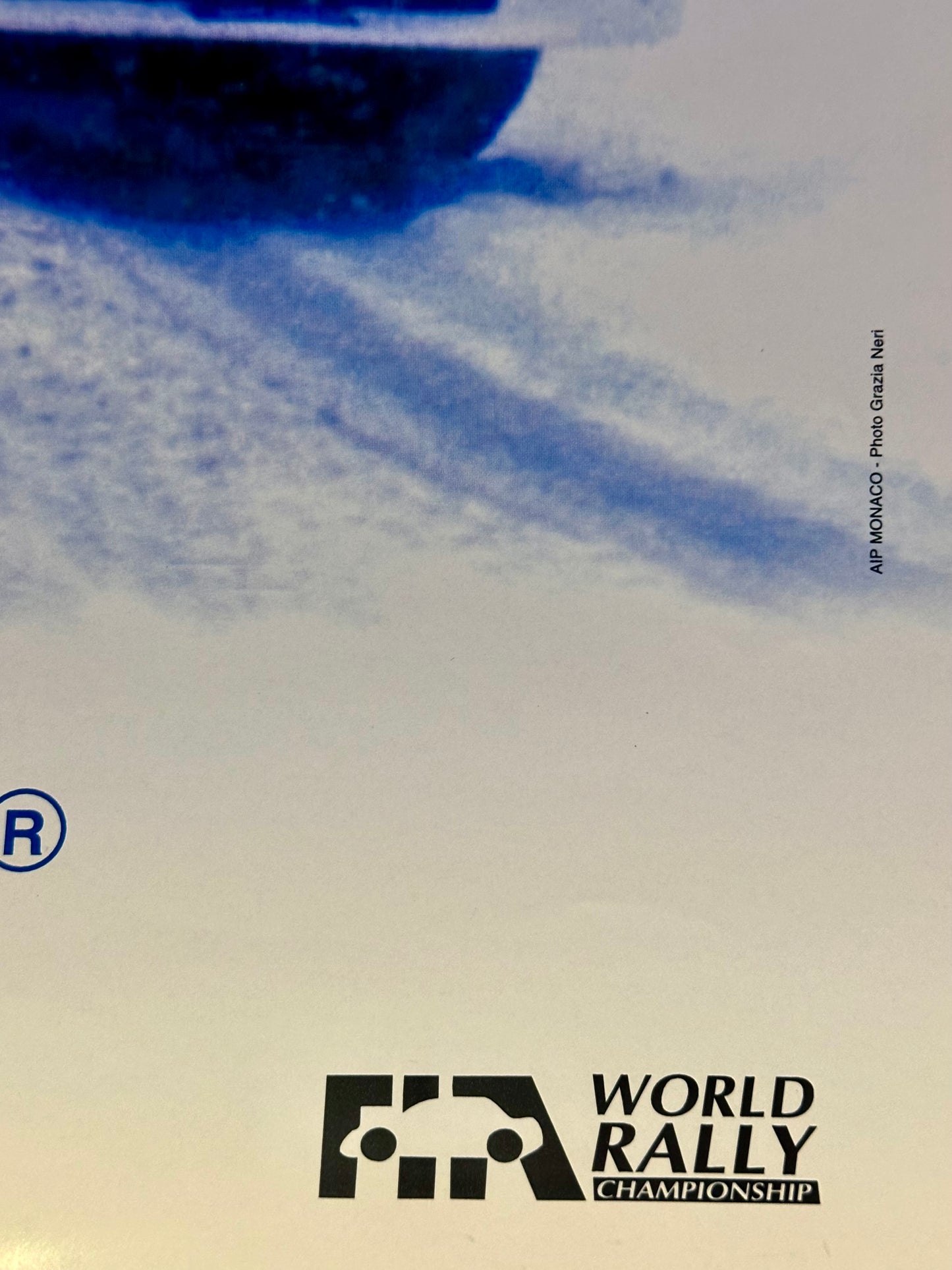 Manifesto pubblicitario originale - Rallye Monte Carlo